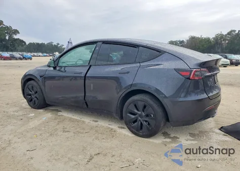 2025 Tesla Model Y from USA, damaged, VIN 7SAYGDEE5SA354806